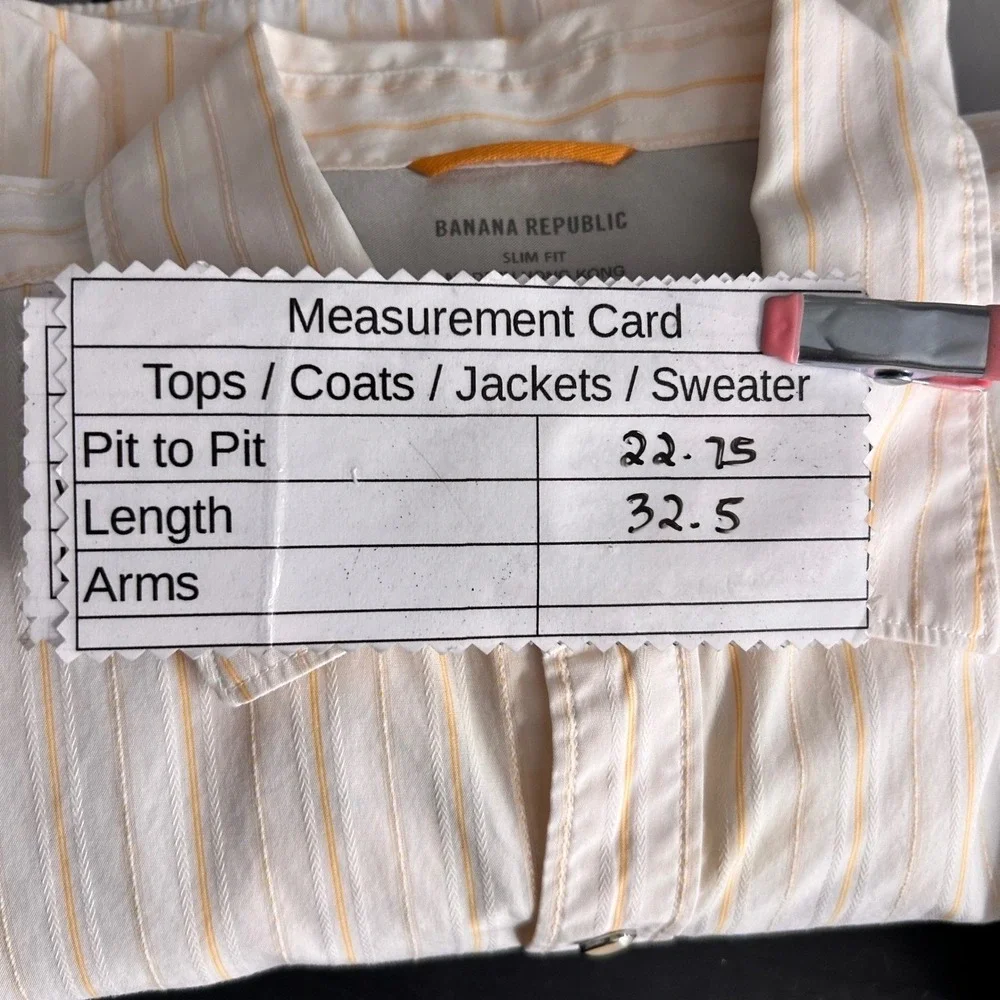 Banana Republic Mens y2k‎ Button Up Shirt Large Dove Preppy Pearl Snap Western